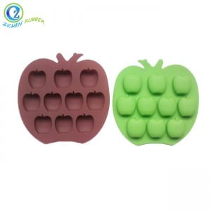 Wholesale Amazon 6 Non-stick Dishwasher Donut Baking Pan Funny Shape Silicone Donut Cake Mould