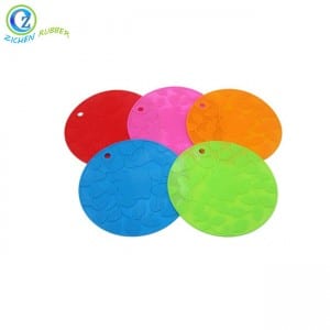 Factory made hot-sale Silicone Cup Mat Rubber Hot Pads Pot Holder Trivet Mat Heat Resistant Kitchen Utensils Silicone Baking Mat With Custom Printing