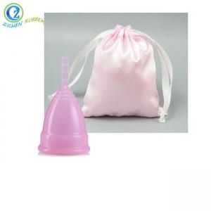 Factory wholesale Medical Grade Fda Soft Diva Silicone Folding Menstrual Cup Lady Period Cup