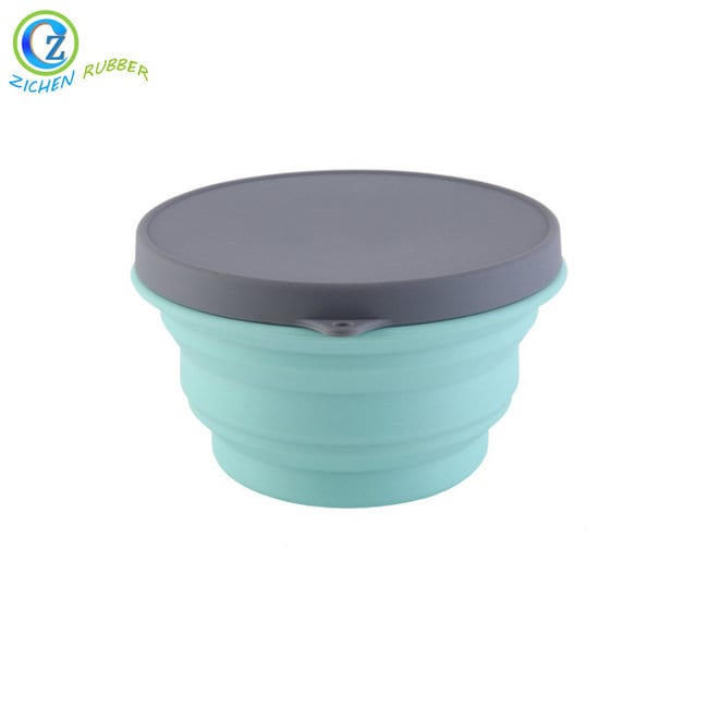 Factory Price For Flexible Rubber Hose - 100% FDA BPA Free Silicone Collapsible Bowl Custom Silicone Folding Bowl – Zichen