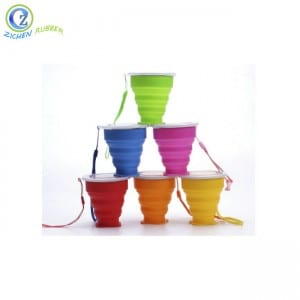 Quality Inspection for Promotional Gift Foldable Silicone Wine Cups