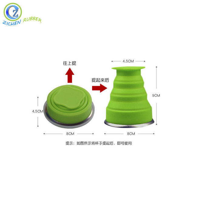 Hot sale Silicone Water Cup -
Custom Multifunctional Collapsible Silicone Coffee Cup Foldable Silicone Cup Silicone Collapsible Cup – Zichen detail pictures