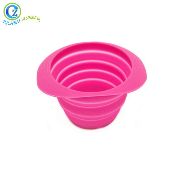 Cheap price Silicone Measuring Cups -
Silicone Collapsible Dog Bowl Durable Silicone Collapsible Bowl With Lid – Zichen detail pictures