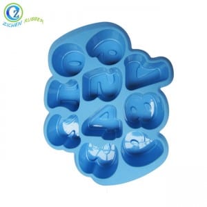Wholesale Amazon 6 Non-stick Dishwasher Donut Baking Pan Funny Shape Silicone Donut Cake Mould