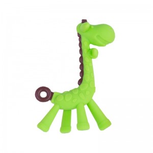 Supply OEM/ODM China Newborn Infant Grab Shaker and Spin Teether Rattle Baby Whole Gum Fruit Vegetable Ring Pacifier Silicone Fruit Feeder Baby Toy Rattle Silicone Teether