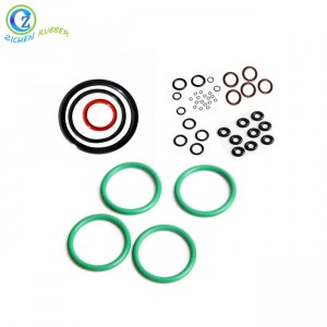 NBR EPDM SILICONE FKM SBR NR Different Colors Custom Waterproof Rubber O Ring